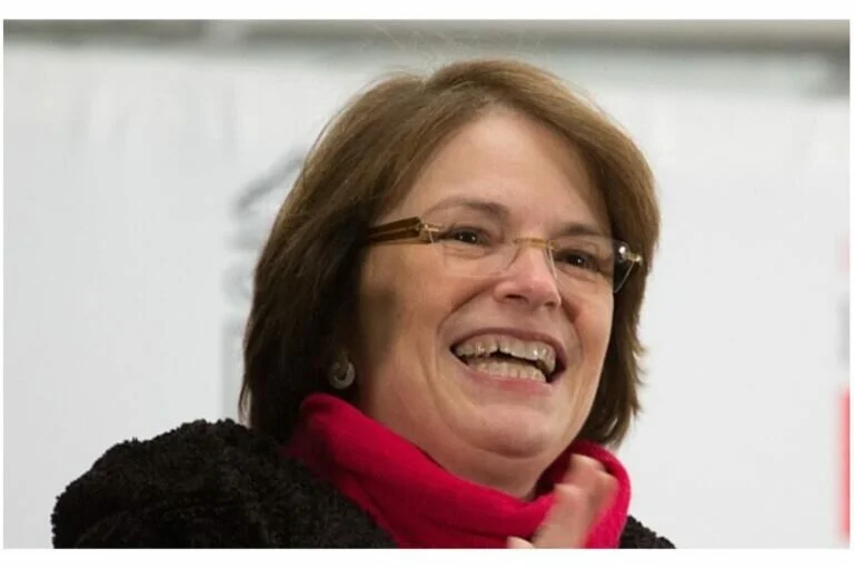 Brown president Christina Paxson at Brown’s 250th anniversary celebration in 2014. Photo: Kenneth C. Zirkel/Wikimedia Commons